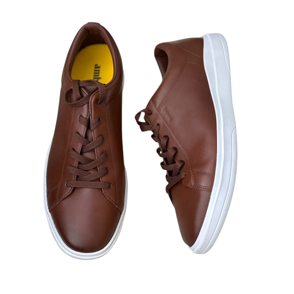 Amberjack The Low Top Sneaker Lace Up Loafer sz 10  EXCELLENT!